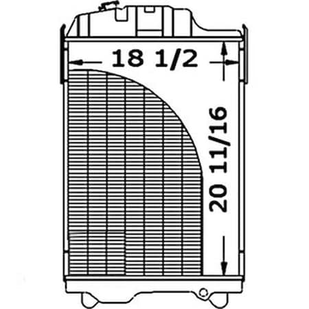 Aftermarket Radiator AL56372